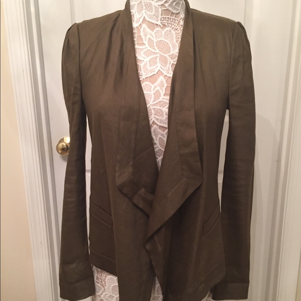 Diane Von Furstenburg Waterfall Blazer